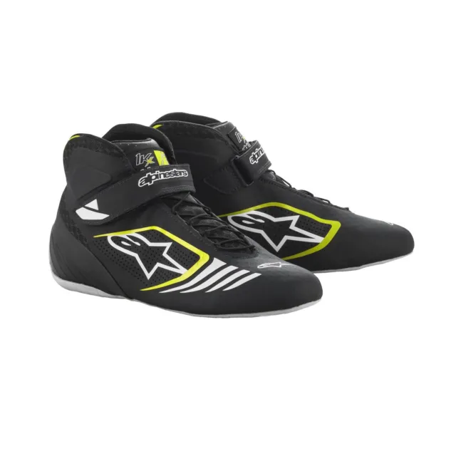 Neu Alpinestars Kartschuh TECH 1-KX MY22 Schwarz/Gelb (42)