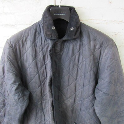 MENS BARBOUR D349 Liddesdale Quilted Jacket Uk Size Medium 