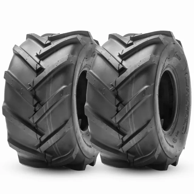 SET 2 LAWN MOWER TIRES 24x12-12/20x10-8/18x9.5-8 HEAVY DUTY 4PLY 3 SIZES CHOOSE