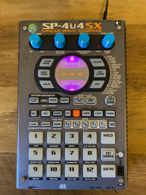 Roland SP-404SX Compact Linear Wave Sampler Used