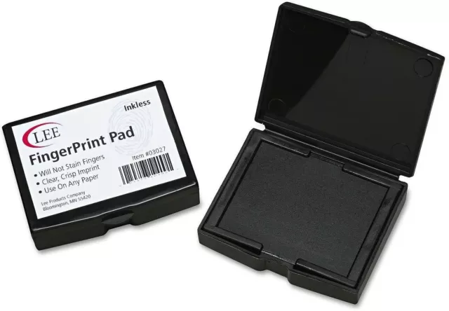 2 X Lee Inkless Fingerprint Pad (S03027)