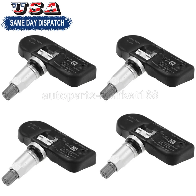 4X TPMS TIRE Pressure Sensors Fit VW Golf GTI Passat Jetta 1K0907255A