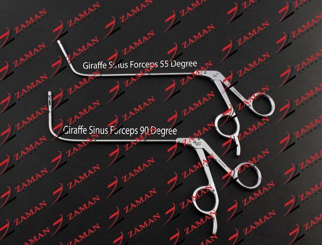 Ensemble de pinces endoscopiques pour sinus 2 pièces, ensemble de chirurgie...