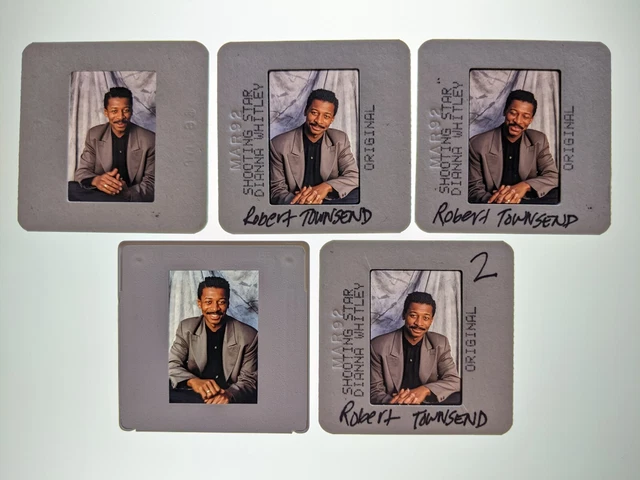Dw5-442 Robert Townsend Lot (5) 35Mm Orig Slide Via Dianna Whitley