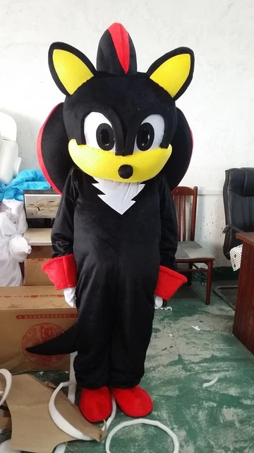 SHADOW THE HEDGEHOG Cosplay Adult New Fancy Dress Black Sonic Mascot Costume A+ £154.80 - PicClick UK