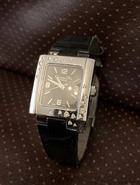 Genuine Christian Dior Riva Diamond Watch