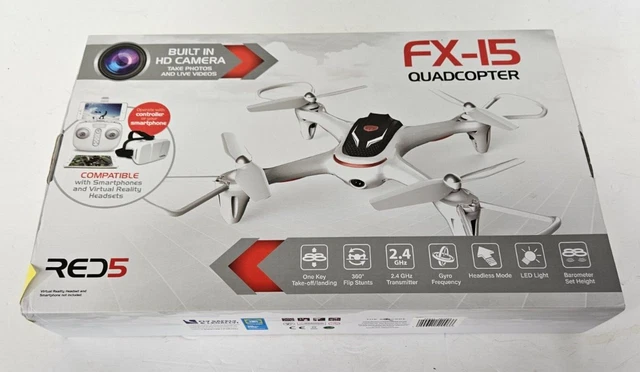 red 5 drone with camera