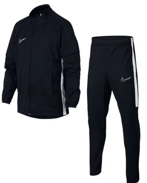 TUTA WARM UP NIKE BOYS ACADEMY NUOVISSIMA 7-8 anni (S) NERO/BIANCO