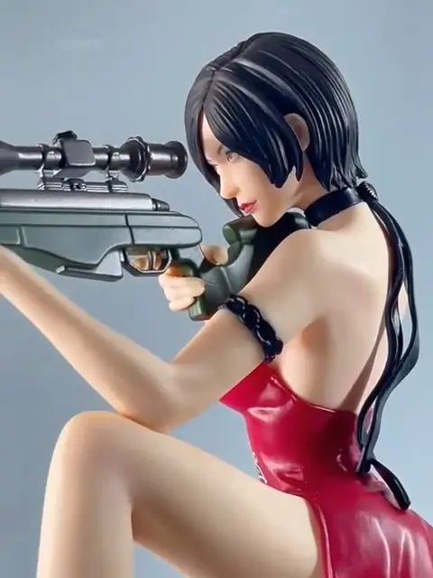 Videospiel Resident Evil Ada Wong Warrior Sniper Abbildung Modell 36CM Spielzeug 3