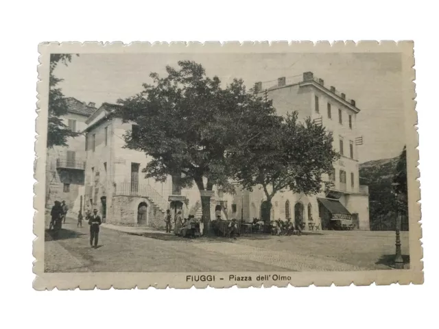 FIUGGI Piazza dell'Olmo vg.1907 Frosinone (Anticoli di Campagna ) Alatri Subiaco