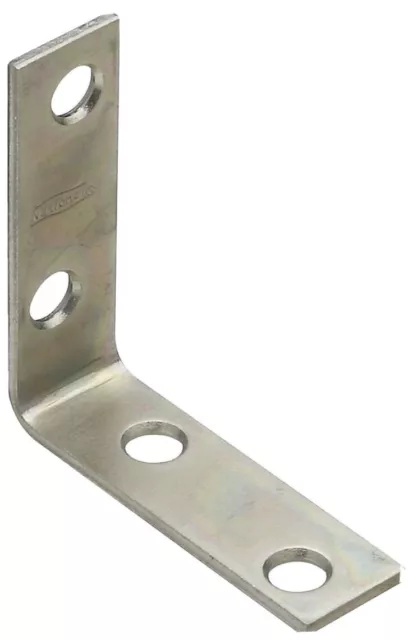 National Hardware 2” x 5/8” Zinc Plated Corner Braces 4 Pack!