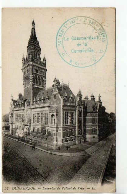 Theme LA POSTE - Post Office - CPA 59 - DUNKIRK - Post Office