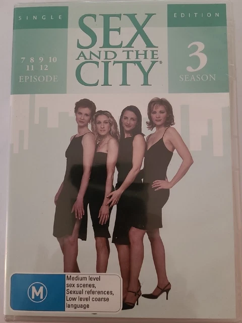 Sex And The City - Singles : Season 3 (DVD, 2000) Brand New Sealed Region 4 N1.1