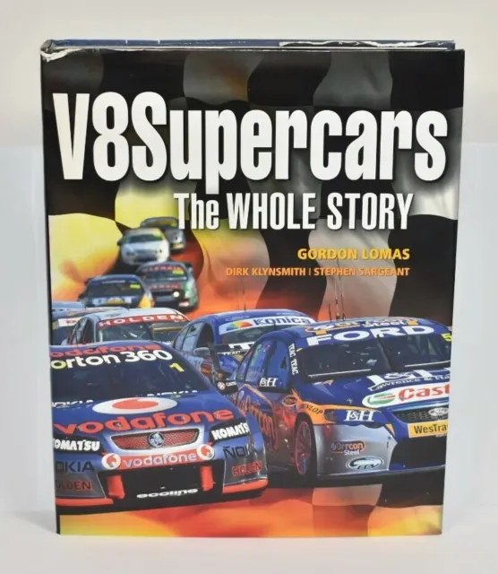 V8 Supercars Hardcover Book The Whole Story Gordon Lomas 2011 Ford Holden