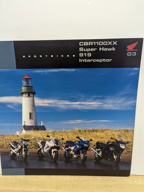 2003 Honda Motorcycle Dealer Brochure