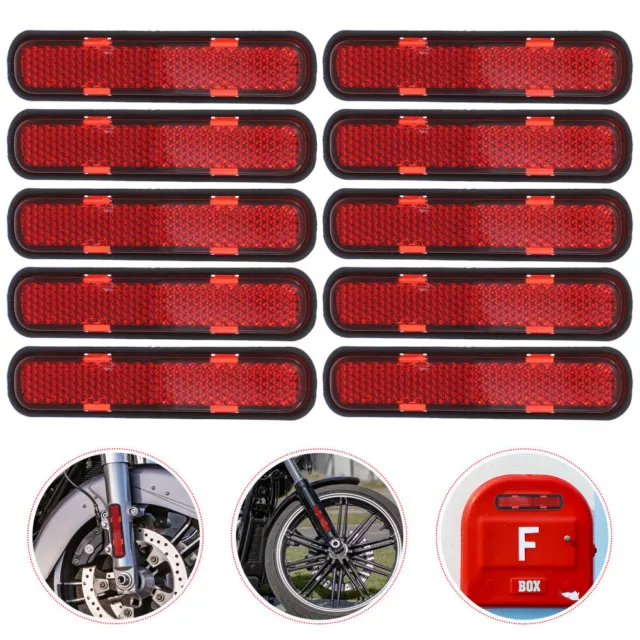 10 Pcs Reflector Accesorios Para Motocicletas Motorcycle Accesories Car