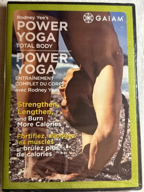 Rodney Yee's Power Yoga: Total Body (DVD,2010) New Sealed