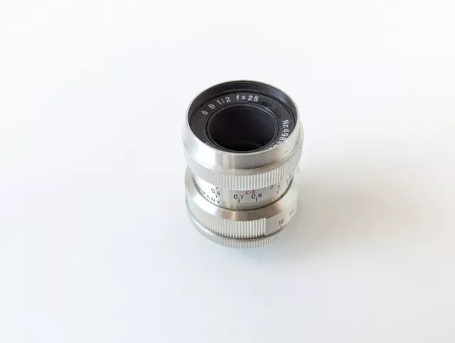 Carl Zeiss B 1:2 f=25 lens