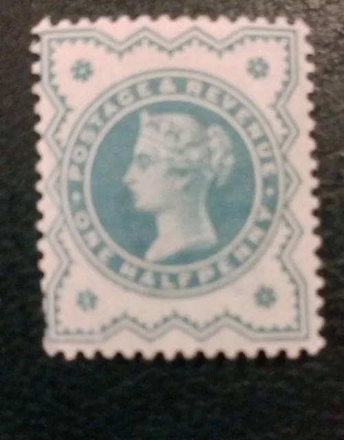 GB QV 1900 1/2d PALE BLUE-GREEN,P.O. FRESH, EXCELLENT UNMOUNTED MINT. sg.213.#2.