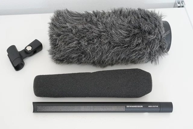 Sennheiser MKH 416-P48U3 Microphono fucile corto in ottime condizioni