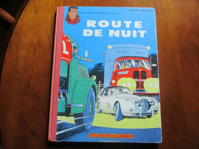 Eo Francaise 1962 Michel Vaillant Route De Nuit Par Graton Lombard