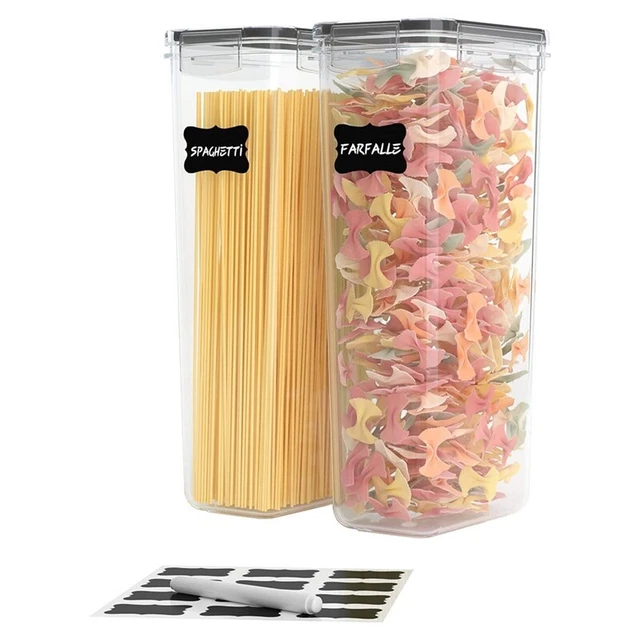Set contenitori per alimenti alti ermetici, 2 pz contenitori per spaghetti 2,8 L 3219