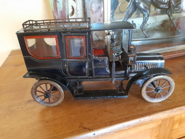 Voiture Miniature Vintage Charles Rollet - Tôle - Occasion En état à Vérifier