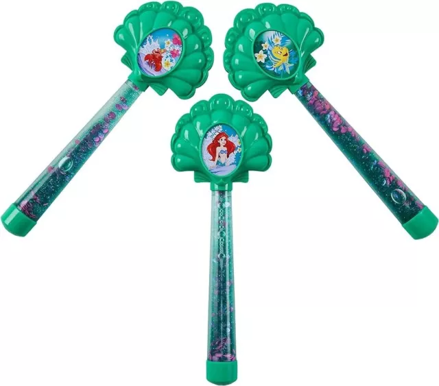 SwimWays Disney Princess Ariel Glitter Dive Wands Diving Toys 3 Pack, Bath Toys 2