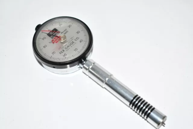 Rex Gauge Co Model 1600 Dial Durometer Hardness Gauge