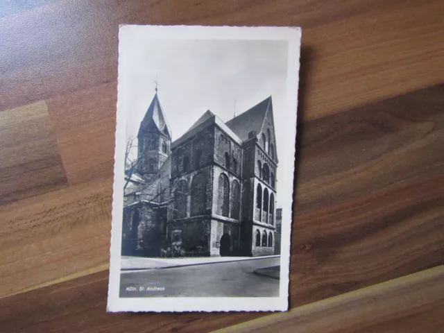 Old postcard - Koln - St Andreas - Germany - Church