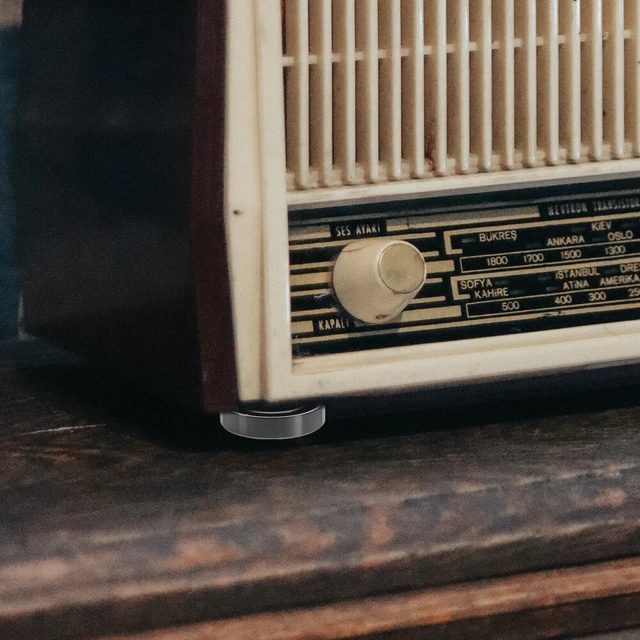 4 PCS AUDIO Public Floor Mat Hifi Isolation Feet Speaker Vibration