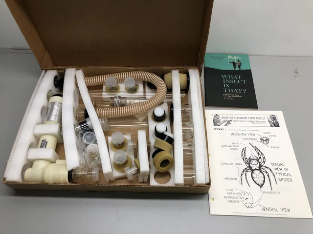 Vntg Magna Vision Micro Biology Live Study System Teacher's Master Set MV400 IOB