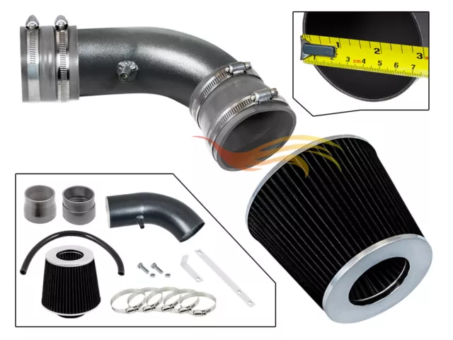 XYZ Sport Air Intake Kit+Filter RW GREY 2006-2009 Impala SS Monte Carlo 5.3L V8