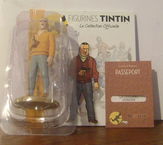 FIGURINE / FIGURE Tintin collection officielle N°96 Colonel Jorgen ...