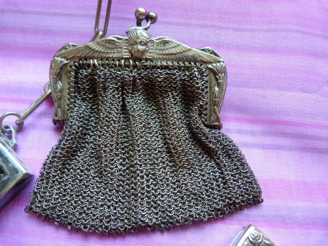 Chaîne Chatelaine Pour Montre Gousset - Maille Nickel Fermoir - Neuf Sans Étiquette