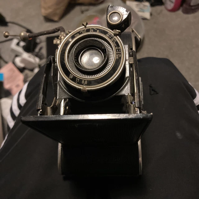 Appareil Photo Pliant Agfa Billy-Record Anastigmat Jgestar F:7.7