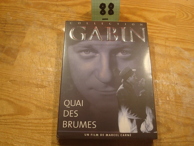 DVD "QUAI DES BRUMES" Jean GABIN, Michele MORGAN, Michel SIMON / de Marcel CARNE