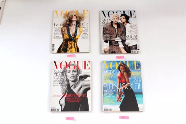 French Vogue Magazin 2008-20014 various