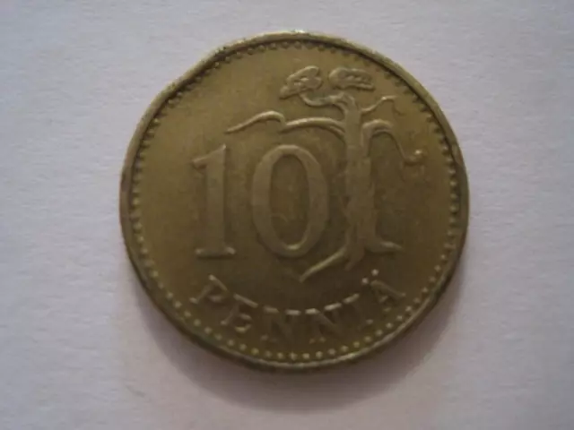 10 Penniä Finnland 1963 S