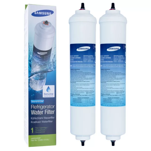 2x Samsung DA29-10105J HAFEX/EXP original Kühlschrank Wasserfilter Doppelpack