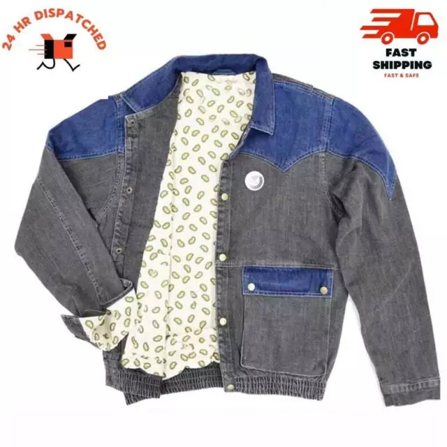 Back to The Future Marty McFly Denim Jacket | BTTF Marty Mcfly Cosplay Jacket