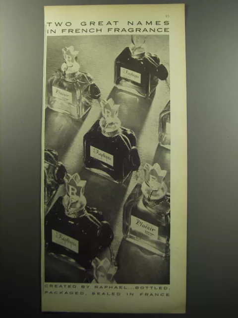 Vintage 1957 dubarry seven winds perfume fragrance print ad