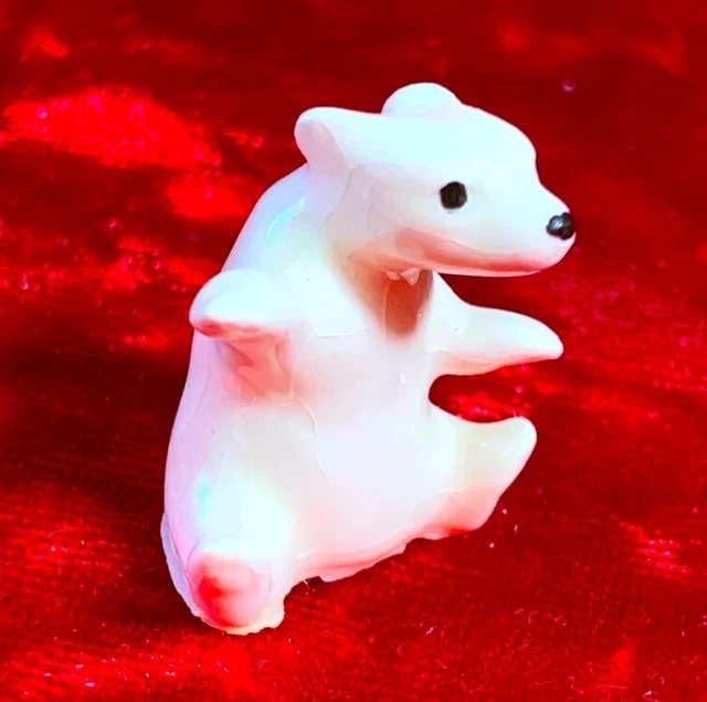 Hagen-Renaker Baby Polar Bear A-329, '80-'88, '90-'91, 1"T