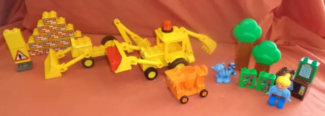 LEGO DUPLO Bob The Builder Scoop on the Road 3272+ Pilchard Wendy and extras