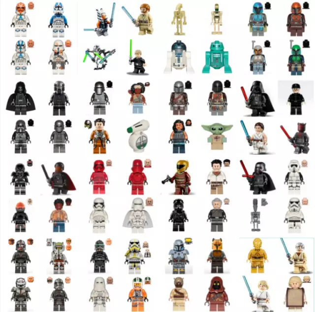 LEGO Star Wars Minifiguras ELIGES Soldado de Tormenta Jedi 100% Nuevas Auténticas Lego