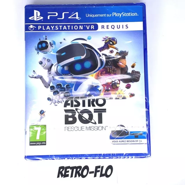 Astro Bot Rescue Mission PlayStation VR PSVR - Jeu PS4 Sony Playstation 4 - NEUF