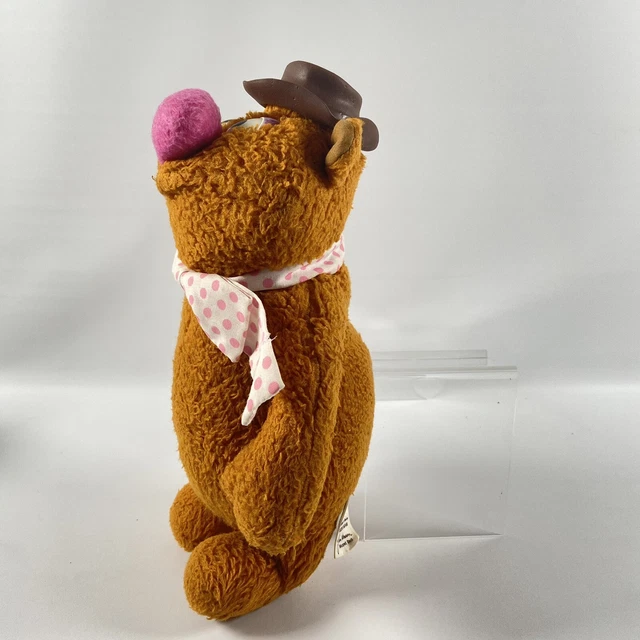 Vintage Muppets Fozzie Bear Plush 14" Fisher Price 70s Toy Doll Jim Henson 1976 3