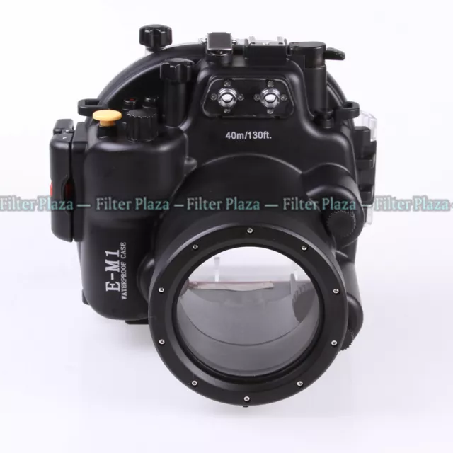 40M Underwater Waterproof Camera Housing Case for Olympus OM-D E-M1 12-40mm Lens