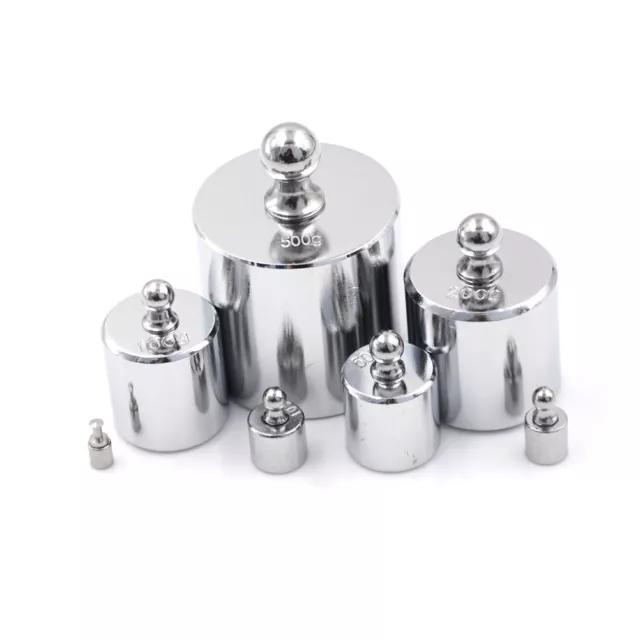 1g 5g 10g 50g 100g 200g 500g Silver Calibration Weight For Weigh Scale D&&h