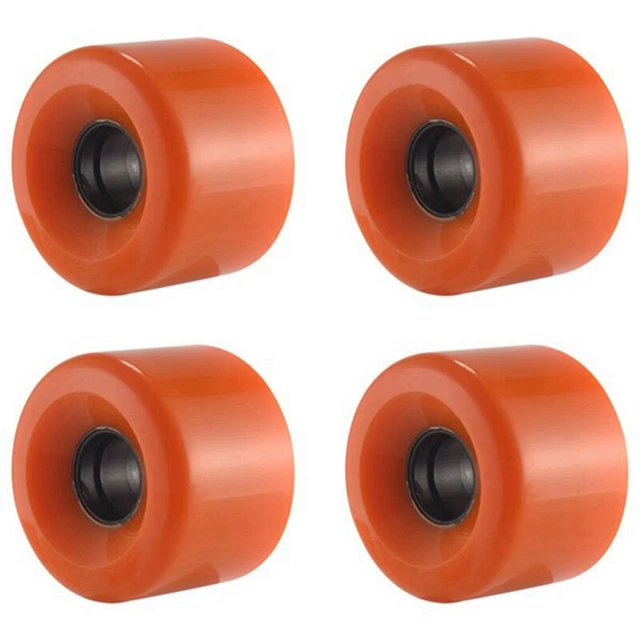 4 PCS Skateboard Wheels Elastic PU Wearable Flexible Durable 65X45 PU Skateed